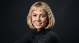 Боб-паж с бэби-челкой